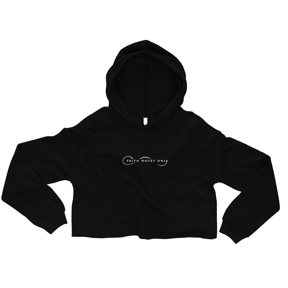 FMO LOGO/NO FEAR Crop Hoodie