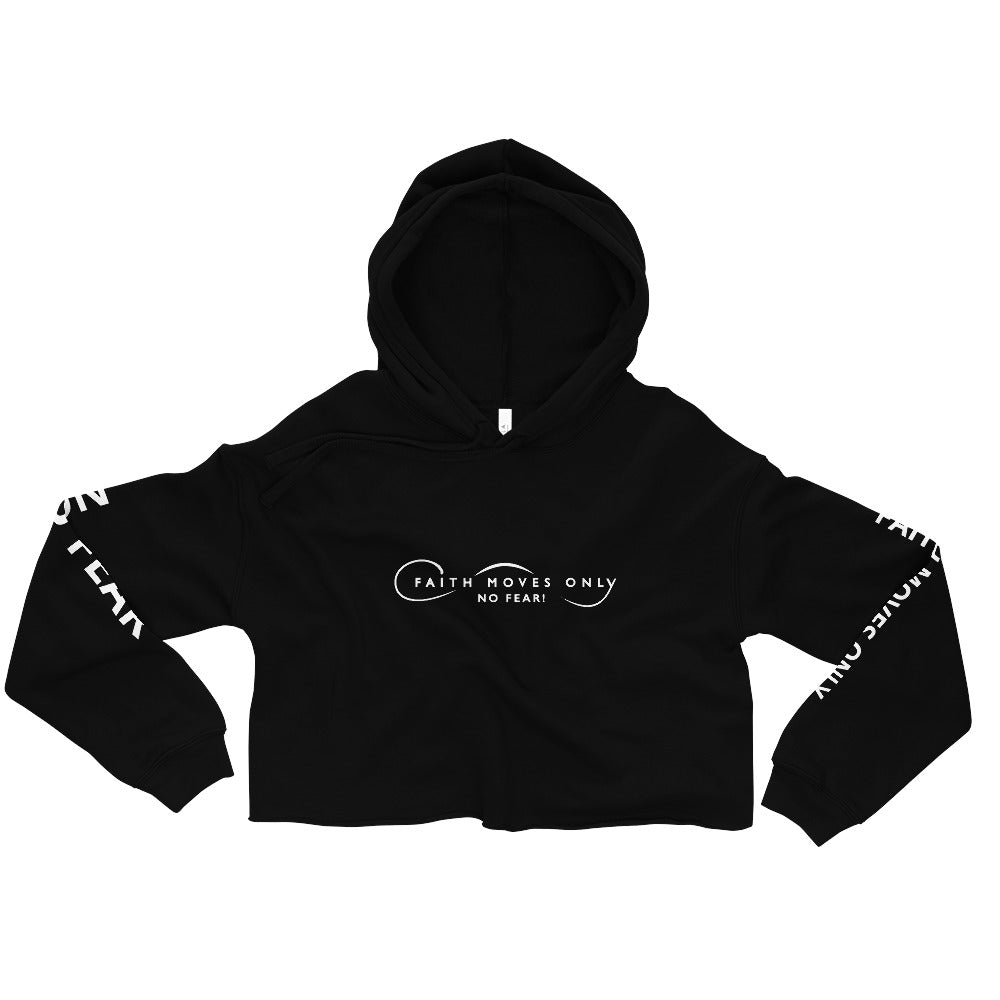 FMONF LOGO Arm Crop Hoodie